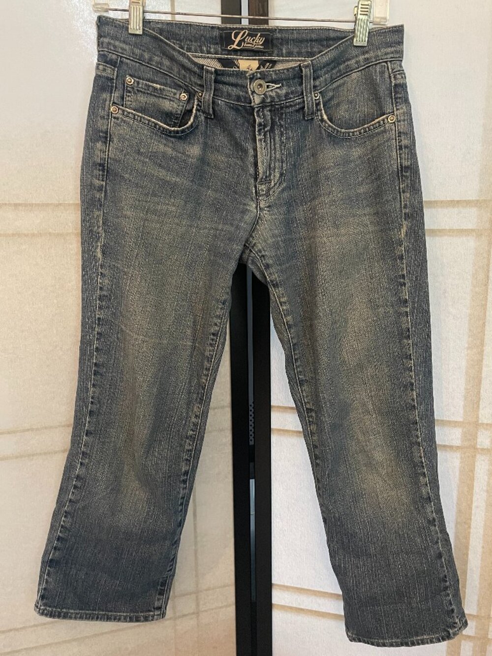 Lucky Brand Classic Rider Crop Jeans
